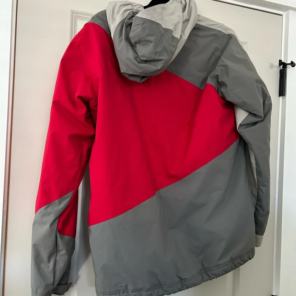 Burton Two-Tone Red and Gray Jacket